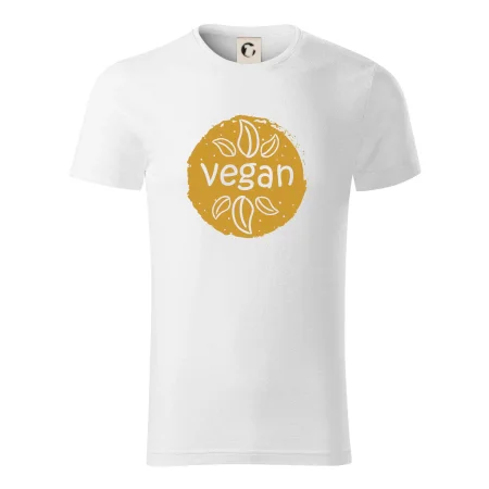 Vegan hnědá kruh