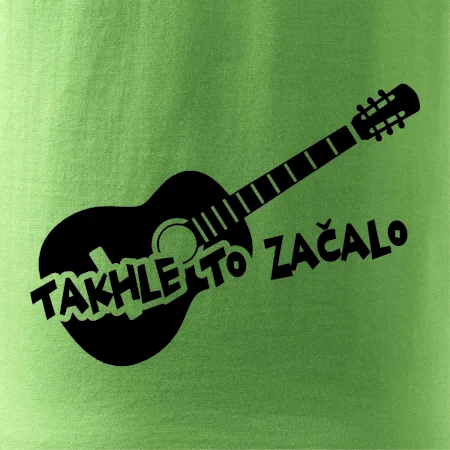 Kytara, takhle to všechno začalo