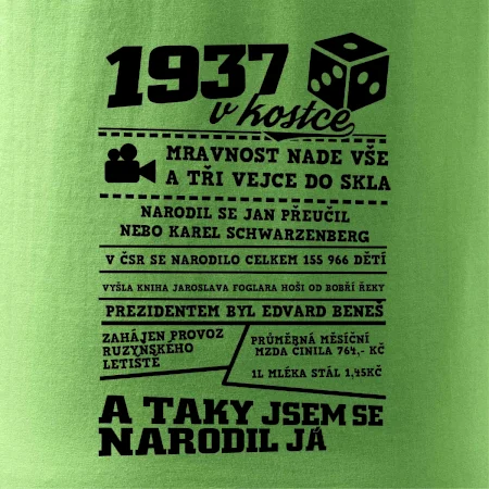 1937 v Kostce