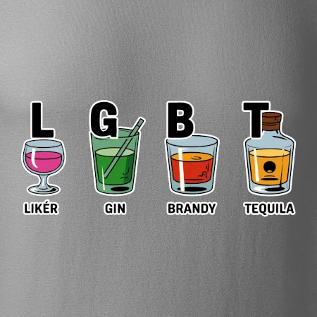 LGBT -  Likér, Gin, Brandy, Tequila
