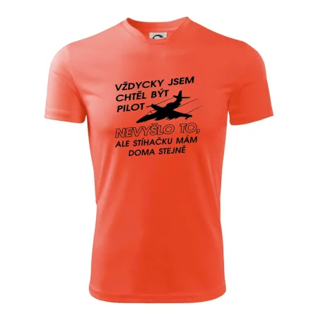 Chtěl jsem být pilot stíhačku mám doma