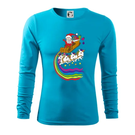 Santa a jednorožci (Pecka design)