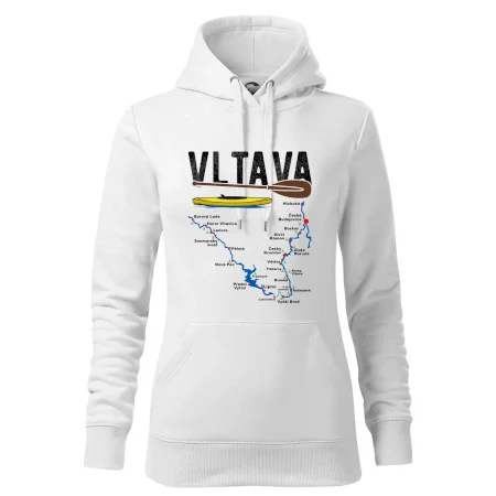 Mapa řeky Vltavy