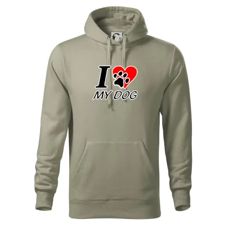 I love my dog - nápis