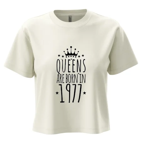 Queens are born in 1977