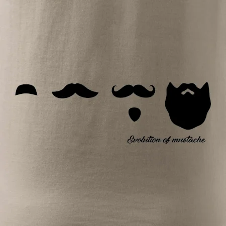 Evolution mustache