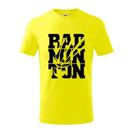 Badminton nápis