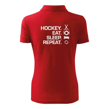 Pozemní hokej eat sleep repeat