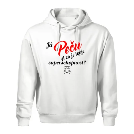 Já peču - tvoje superschopnost? šikmý nápis
