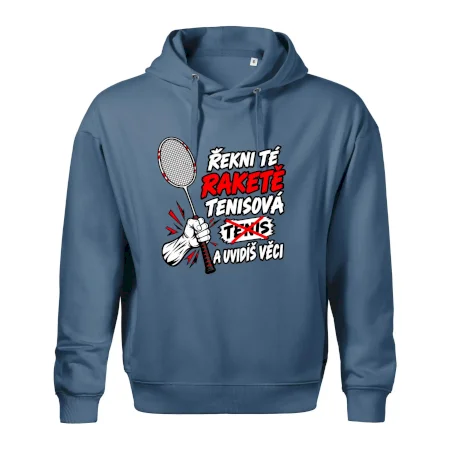 Badmintonová raketa není tenisová