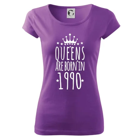 Queens are born in 1990