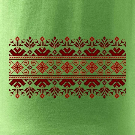Ukrajinský vzor - červený