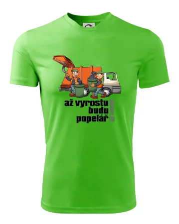 Až vyrostu budu popelářem