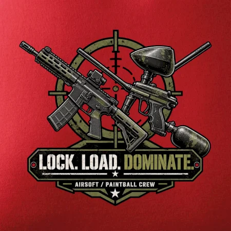 Taktická výzva lock load dominate airsoft