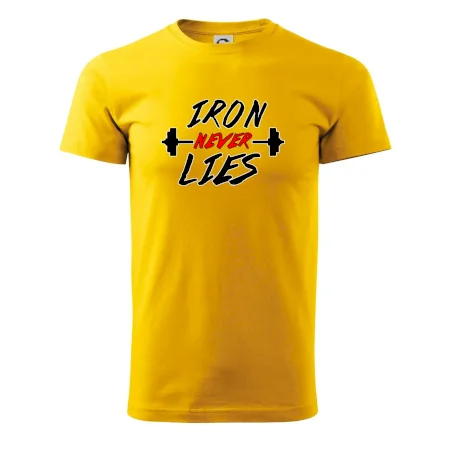 Iron never lies