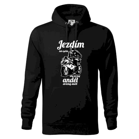 Silniční motorka - jezdím tak rychle, aby mi můj anděl strážný stačil