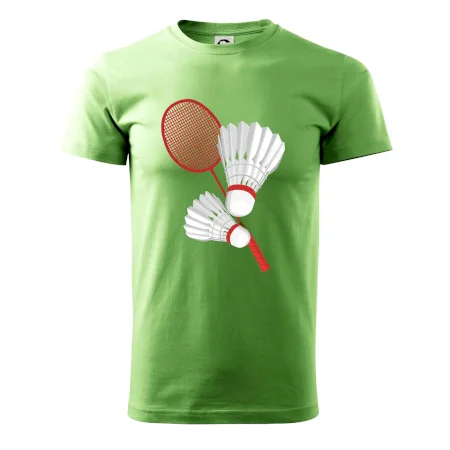 Badminton - pálka a košík