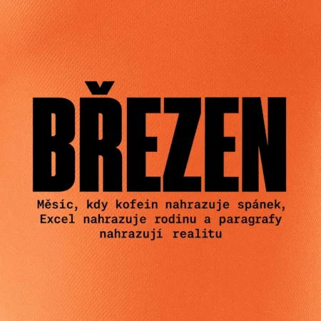 Březen kofein místo spánku