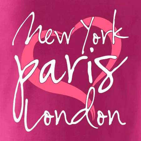 I love NYC Paris London