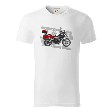 Cestovní enduro červená