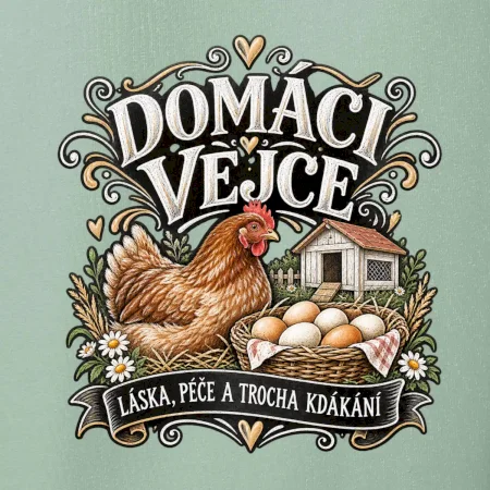 Domácí vejce z farmy