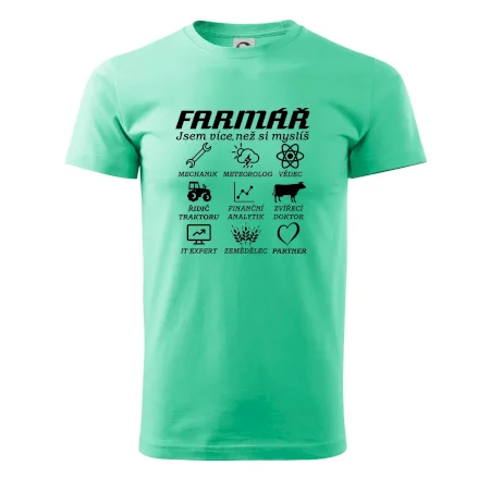 Symboly farmář - Traktorista a partner