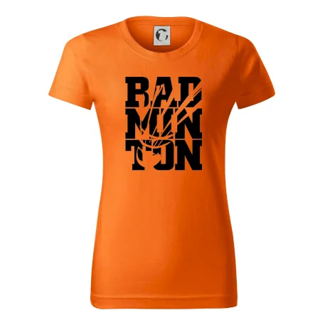 Badminton nápis