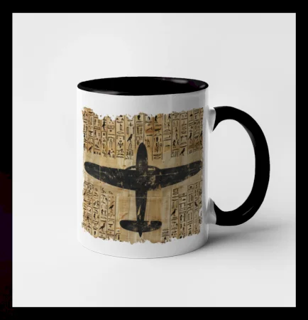 Egyptské hieroglyfy letadlo
