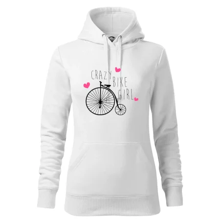 Crazy bike girl