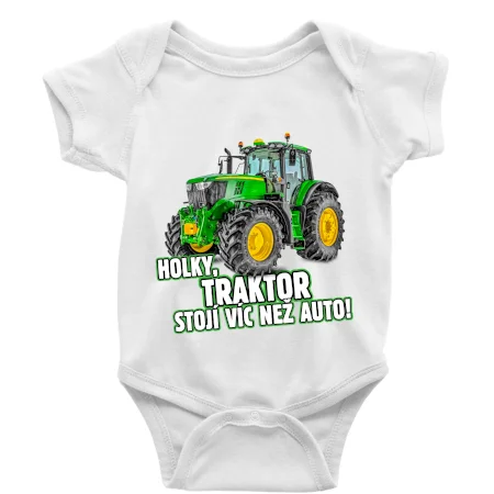 Holky, traktor stojí víc než auto