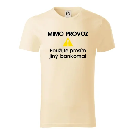 Mimo provoz - použijte jiný bankomat
