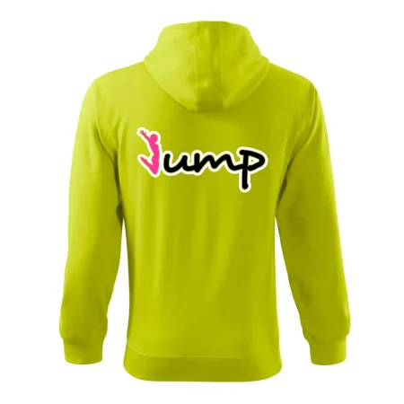 Jump - nápis a panáček