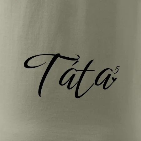 Psací Táta pátá mocnina - pět dětí