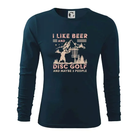 I like beer and disc golf
