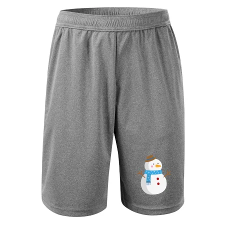 Sněhulák se šálou