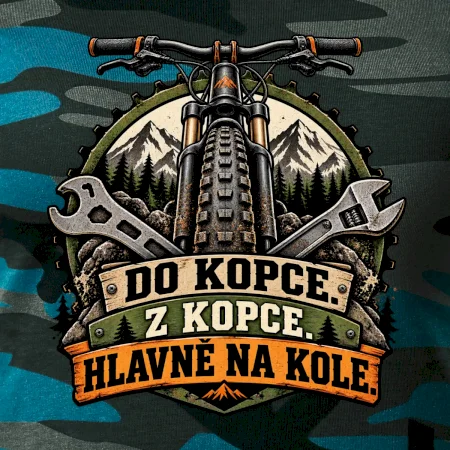 Do kopce z kopce hlavně na kole