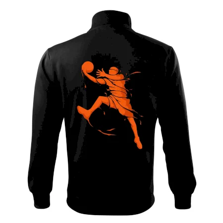 Basketball player splash