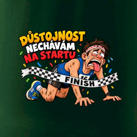Běžec důstojnost nechávám na startu