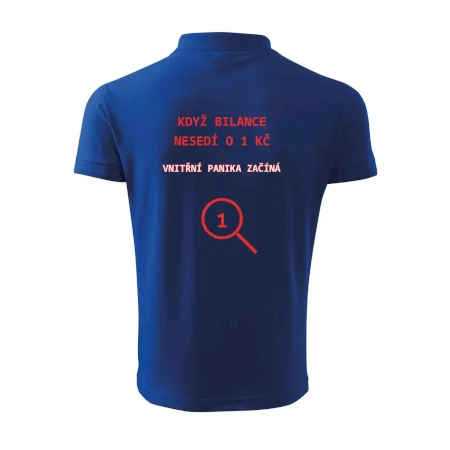 Bilance nesedí o 1 Kč