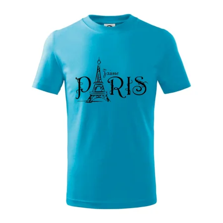 Paris nápis Eiffelovka rovný