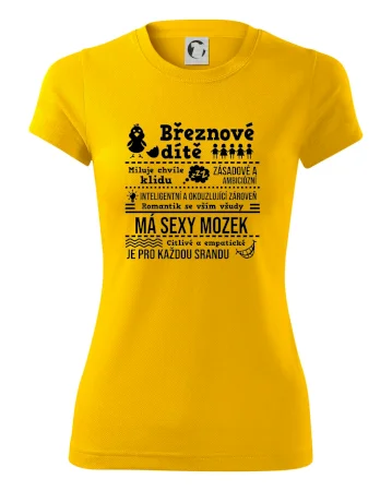 Narozeniny březen
