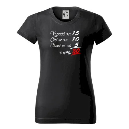 Vypadá, cítí se, chová se - 30 let