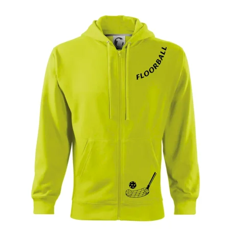 Floorball nápis šikmo