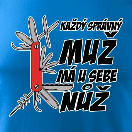 Každý správný muž, má u sebe nůž