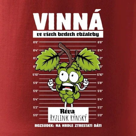Vinná réva odsouzena Ryzlink rýnský