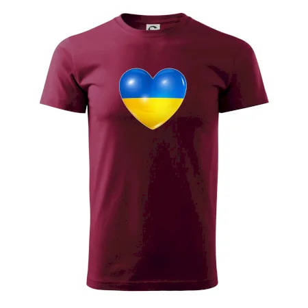 Ukrajina srdce vlajka