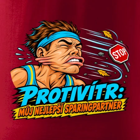 Běžecký protivítr můj sparingpartner