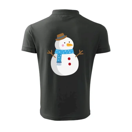 Sněhulák se šálou