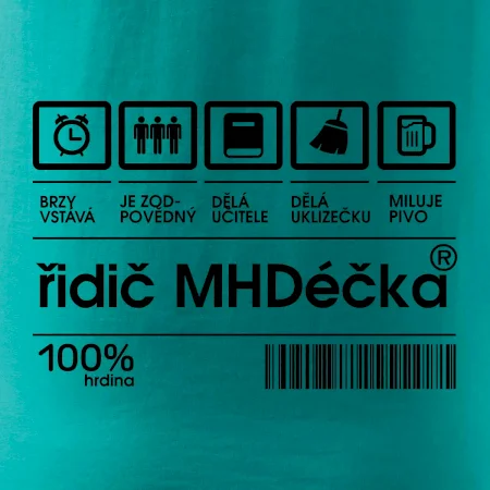 Čárový kód -  Řidič MHD