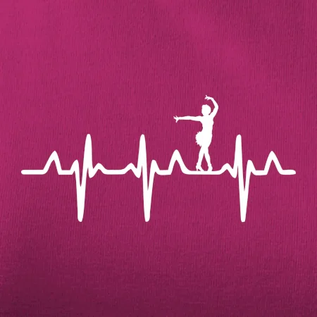 EKG tanečnice salsy